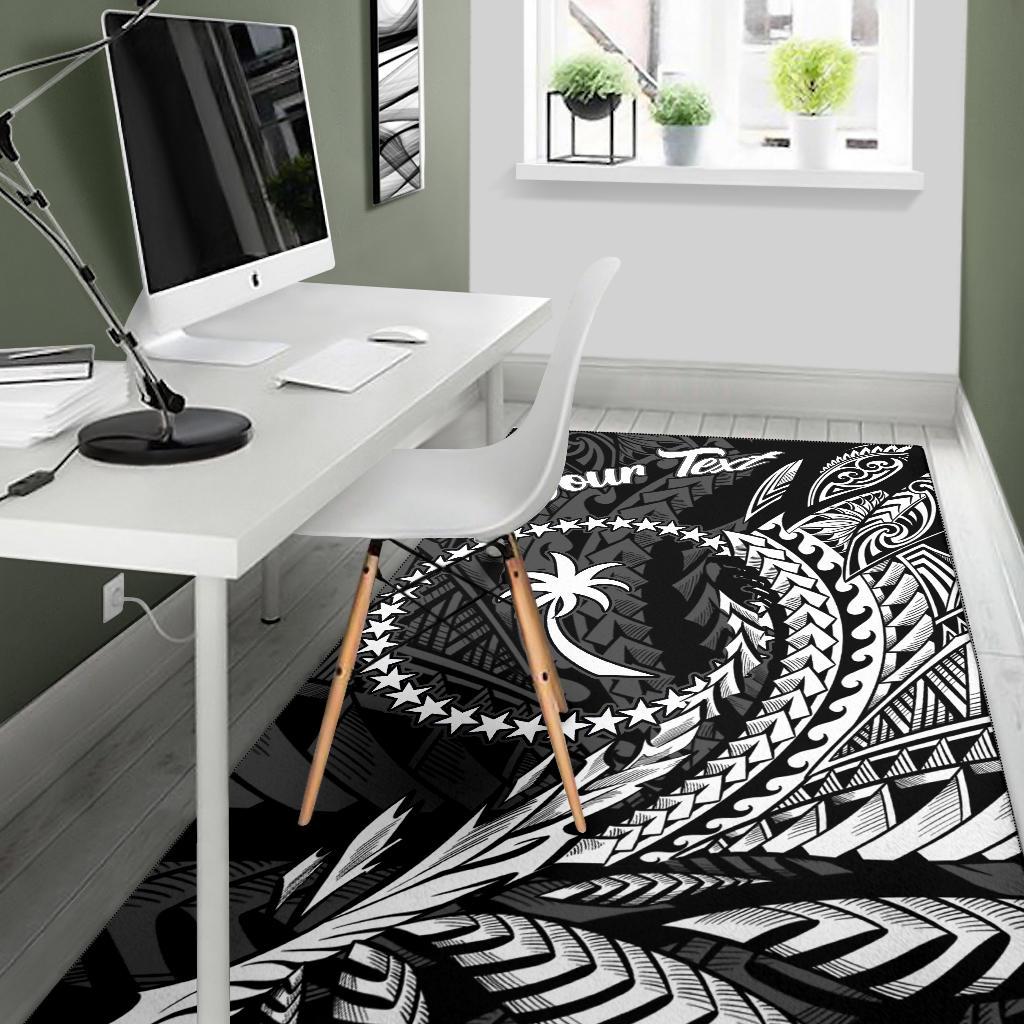 Chuuk State Area Rug - Custom Personalised Wings Style - Polynesian Pride