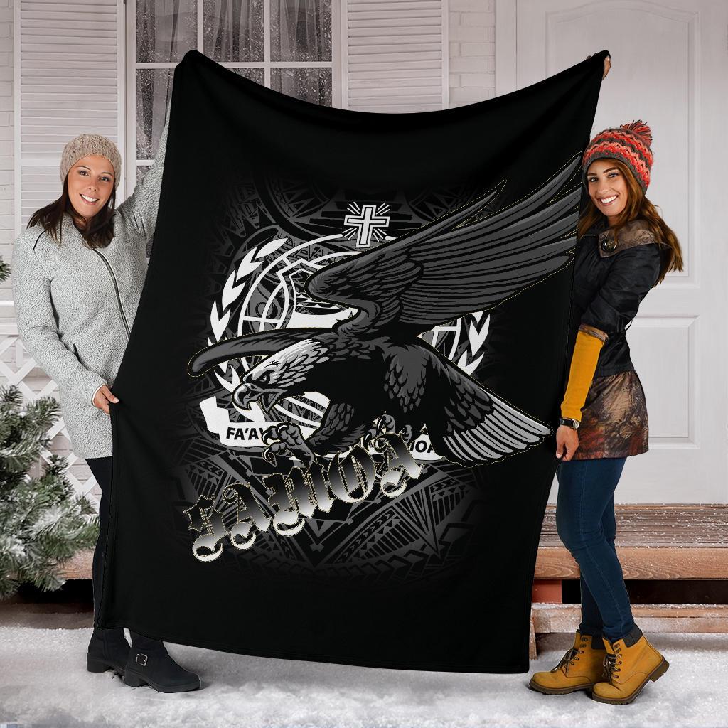 Samoa Polynesian Premium Blanket - Samoa Eagle - Polynesian Pride