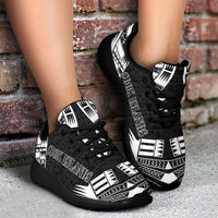 Cook Islands Sport Sneakers - Polynesian Tattoo Black - Polynesian Pride