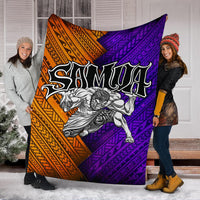 Samoa Premium Blanket - Warrior Style Polynesian Patterns - Polynesian Pride