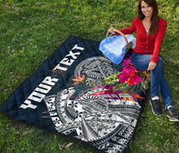 American Samoa Custom Personalised Premium Quilt - Summer Vibes - Polynesian Pride