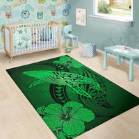 Hawaii Polynesia Whale Hibiscus - Green - Polynesian Pride