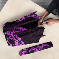 American Samoa Umbrella Turtle Mermaid Polynesian Pattern Violet - Polynesian Pride