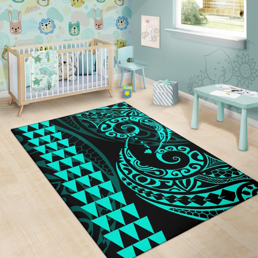 Hawaii Kakau Polynesian Rug - Polynesian Pride