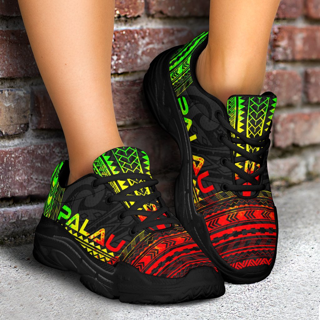 Palau Chunky Sneakers - Polynesian Chief Reggae Version - Polynesian Pride