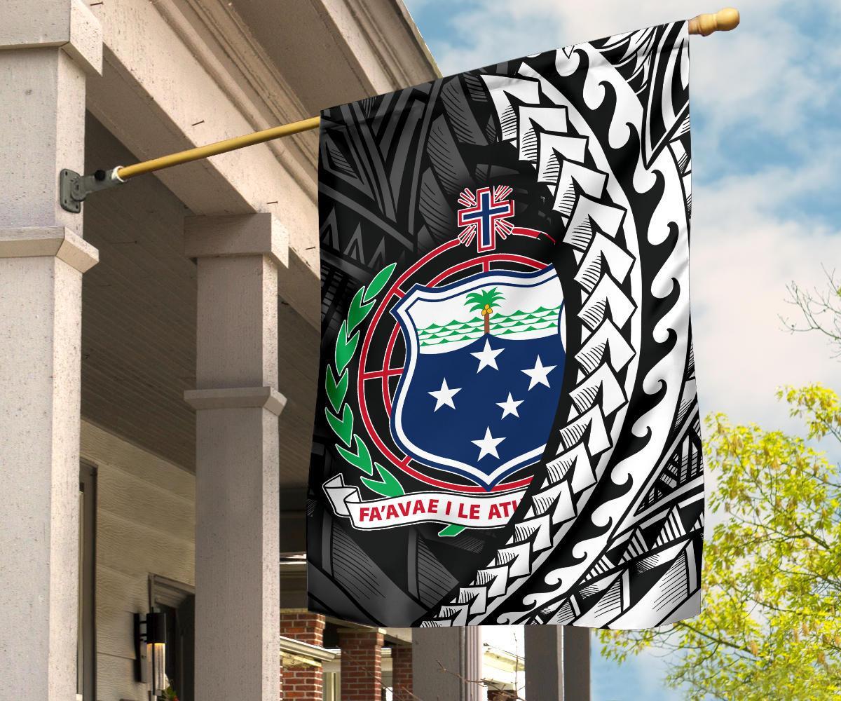 Samoa Flag - Wings Style - Polynesian Pride