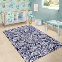 Polynesian Blue Dark Area Rug - Polynesian Pride