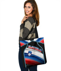Slovenia Tote Bags - Republika Slovenija - Polynesian Pride