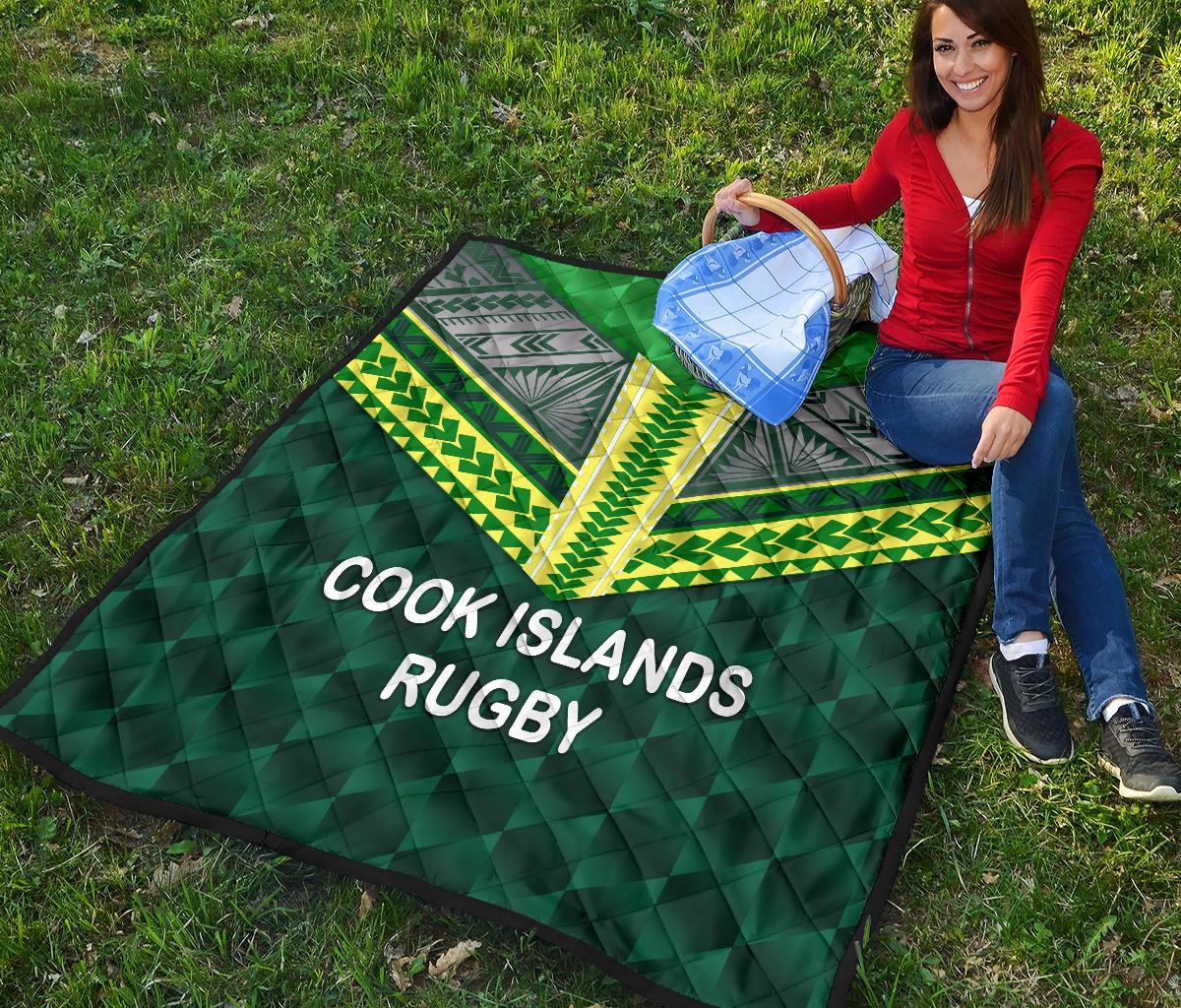 Cook Islands Ruby Premium Quilt Style - Polynesian Pride