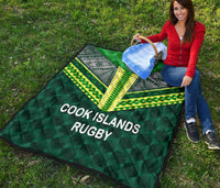 Cook Islands Ruby Premium Quilt Style - Polynesian Pride