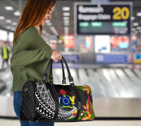 Cook Islands Travel Bag - Seal Spiral Polynesian Patterns - Polynesian Pride