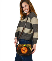 Sun In Leo Zodiac Saddle Bag Polynesian Tattoo Unique Vibes - Polynesian Pride