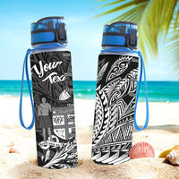 Fiji Custom Personalised Hydro Tracking Bottle - Wings Style - Polynesian Pride