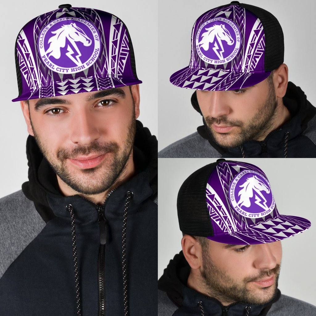 Hawaii - Pearl City High Trucker Hat - AH - Polynesian Pride