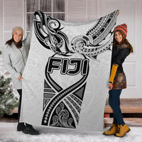 Fiji Rugby Premium Blanket Polynesian Waves Style - Polynesian Pride