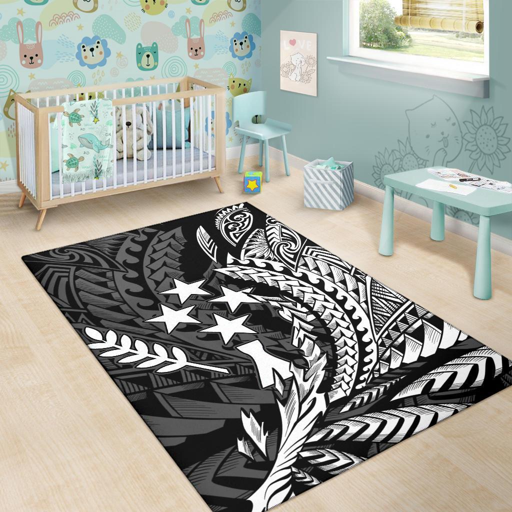 Kosrae State Area Rug - Wings Style - Polynesian Pride