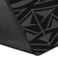 Hawaiian Kakau Honu Arc Polynesian Area Rug AH - Polynesian Pride