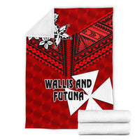 Wallis and Futuna Rugby Premium Blanket Sporty Vibes - Polynesian Pride