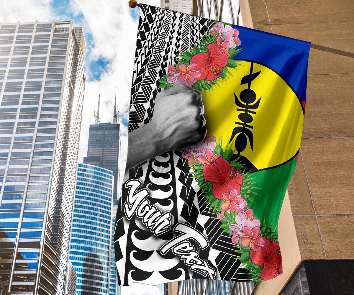 New Caledonia Flag - Custom Personalised Curve Style - Polynesian Pride