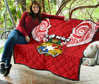 Tonga Rugby Premium Quilt Royal Style - Polynesian Pride