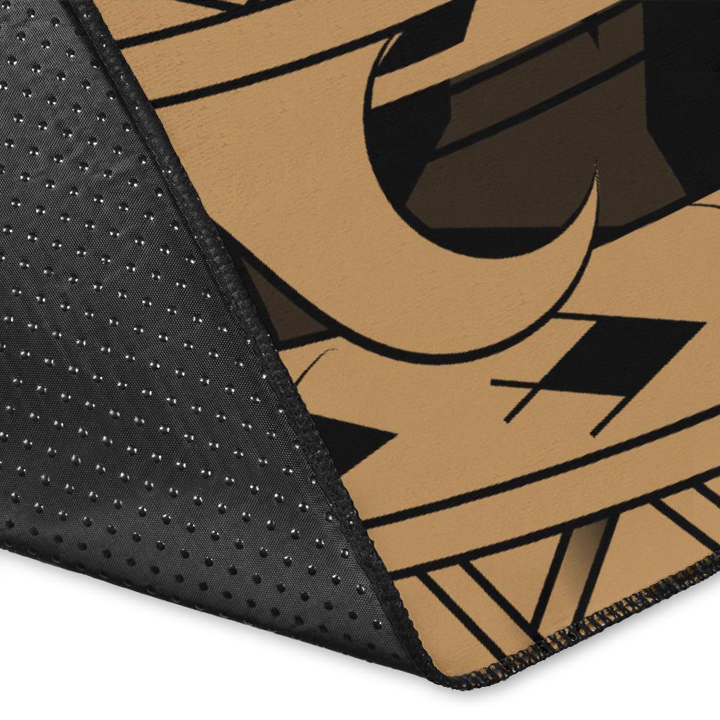 Hawaii Polynesian Turtle Rug - Gray - Polynesian Pride