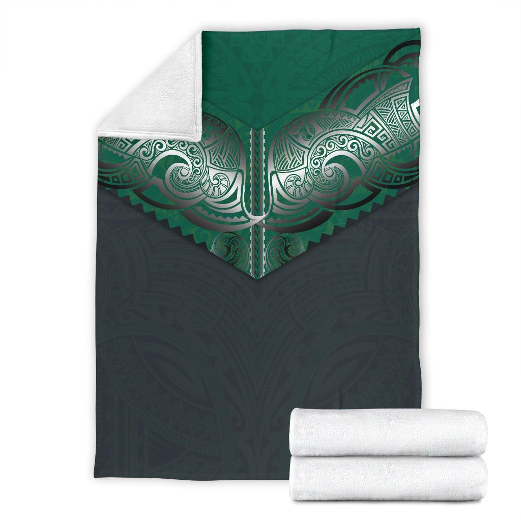 Koru Polynesian Tattoo Premium Blanket - Polynesian Pride