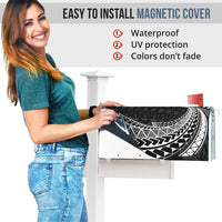 Cook Islands Mailbox Cover - Tropical Flowers Style - Polynesian Pride