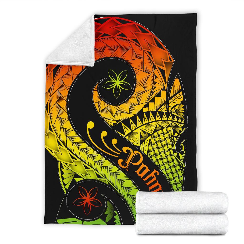 Pohnpei Premium Blanket - Polynesian Decorative Patterns - Polynesian Pride