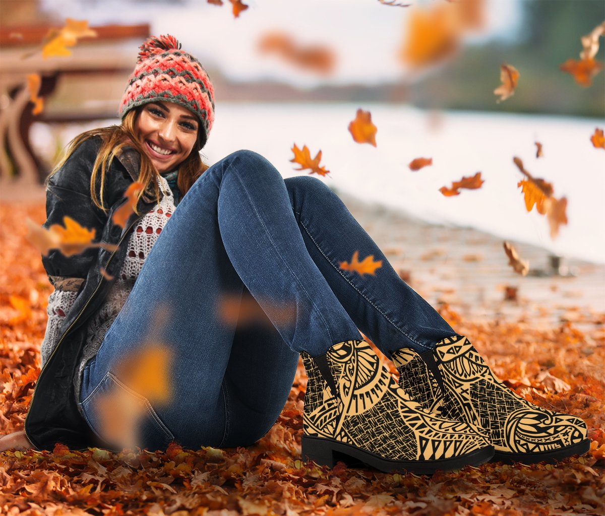 Polynesian Fashion Boots 26 - Polynesian Pride