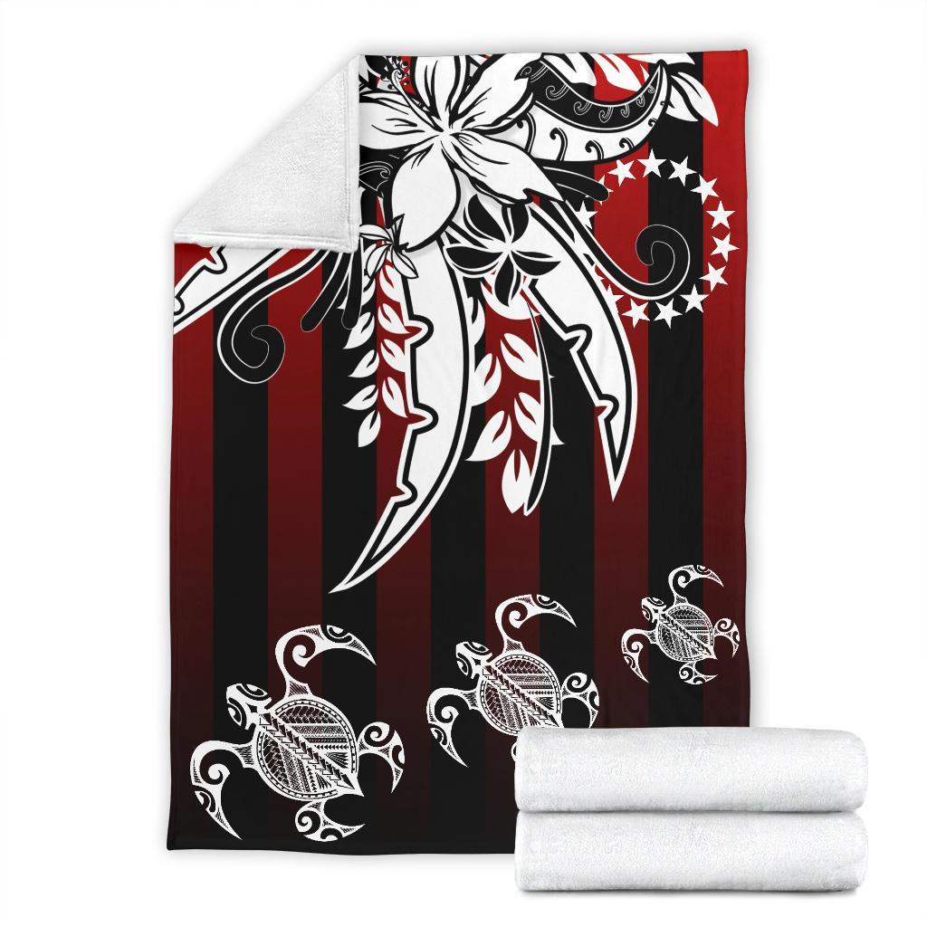 Cook Islands Premium Blanket - Vertical Stripes Style - Polynesian Pride