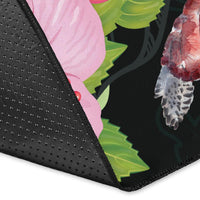 Hibiscus Plumeria Turtle Area Rug AH - Polynesian Pride