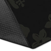 Hawaii Turtle Hibiscus Corner Map Polynesian Area Rug AH - Polynesian Pride