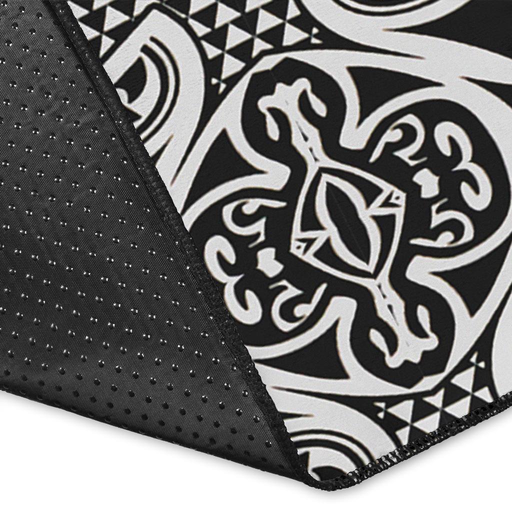 Polynesian Gray Area Rug - Polynesian Pride