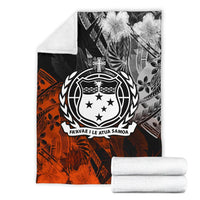 Samoa Polynesian Premium Blanket - Vintage Polynesian Style - Polynesian Pride