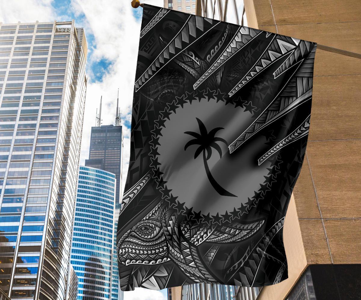 Chuuk State Flag - Seal With Whale Style - Polynesian Pride