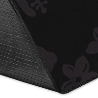 Hawaii Turtle Hibiscus Corner Map Polynesian Area Rug AH - Polynesian Pride