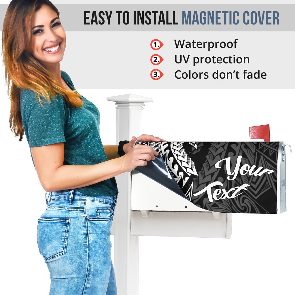 Fiji Mailbox Cover - Custom Personalised Wings Style - Polynesian Pride