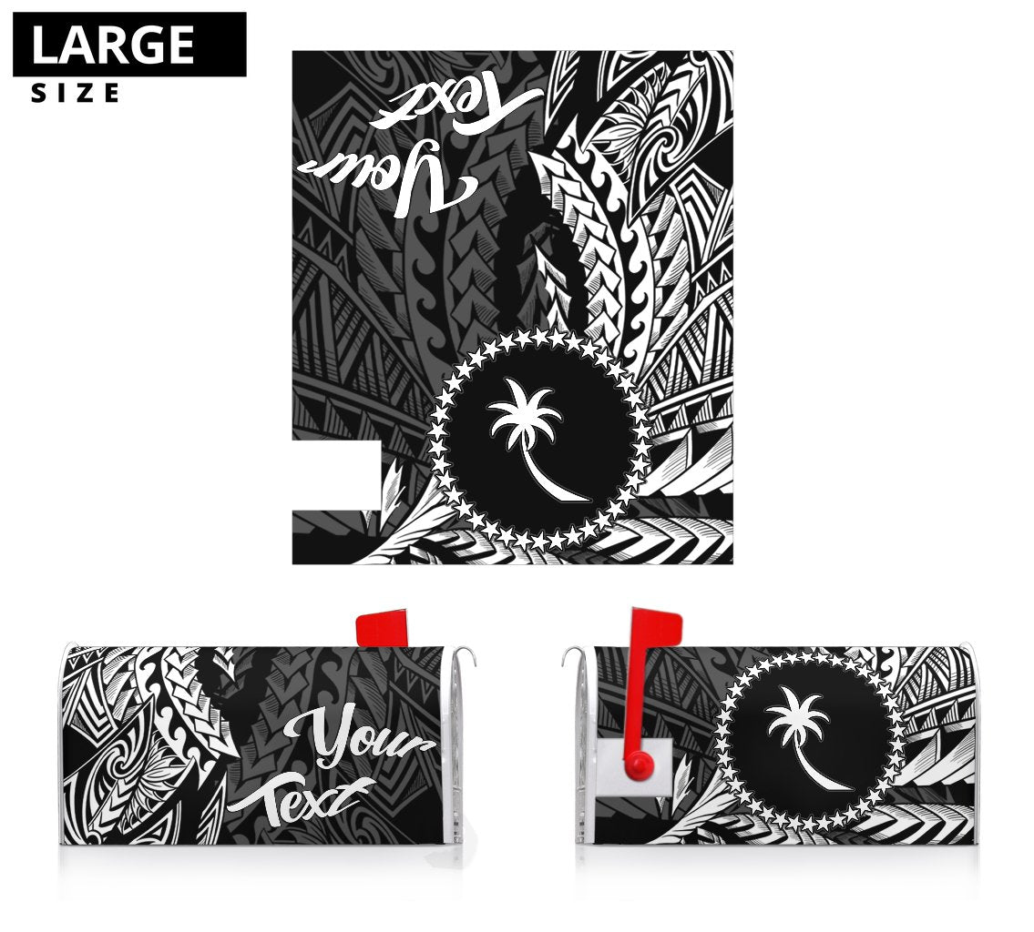 Chuuk State Mailbox Cover - Custom Personalised Wings Style - Polynesian Pride