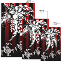 Cook Islands Area Rug - Vertical Stripes Style - Polynesian Pride