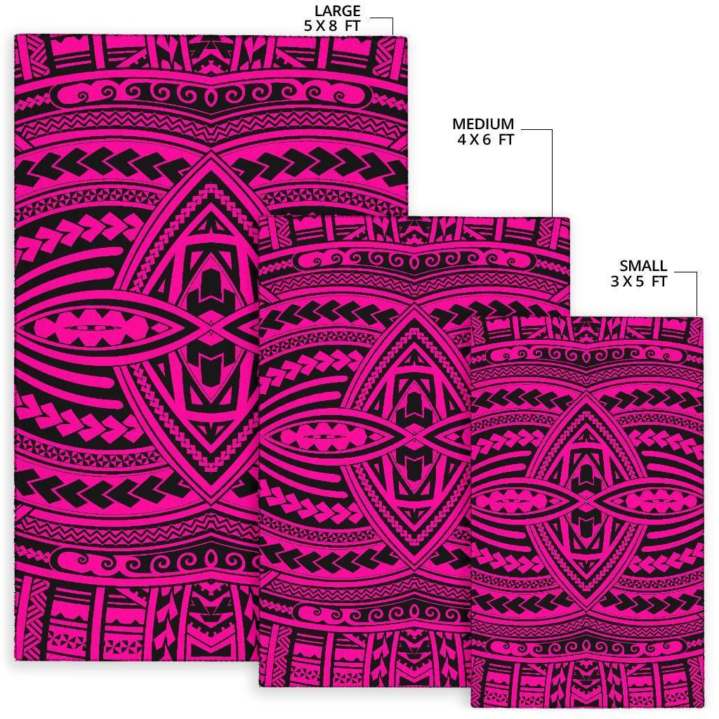 Hawaii Area Rug Polynesian Seamless AH - Polynesian Pride