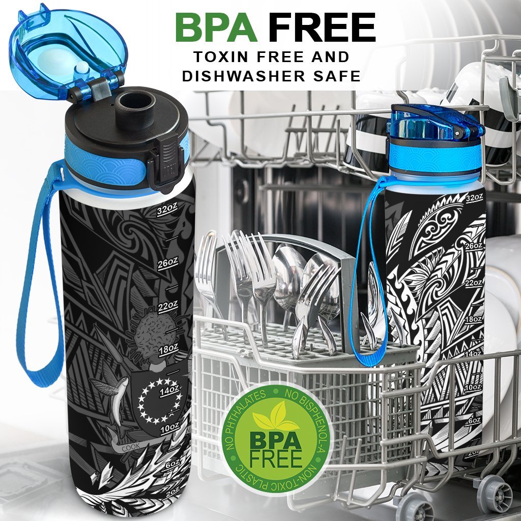 Cook Islands Hydro Tracking Bottle - Wings Style - Polynesian Pride