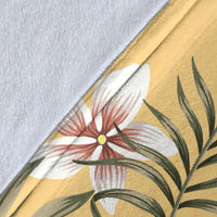 Hawaii Hibiscus Hawaiian Love Poem Valentine's Premium Blanket - Amour Style - AH - Polynesian Pride