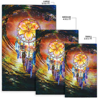 Dreamcatcher Hibiscus Area Rug - Polynesian Pride