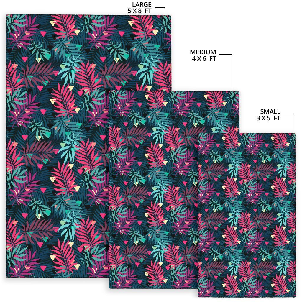 Tropical Pattern Rug - Polynesian Pride