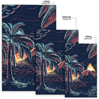 Night On The Land Area Rug AH - Polynesian Pride