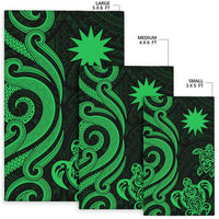 Nauru Area Rug - Green Tentacle Turtle - Polynesian Pride