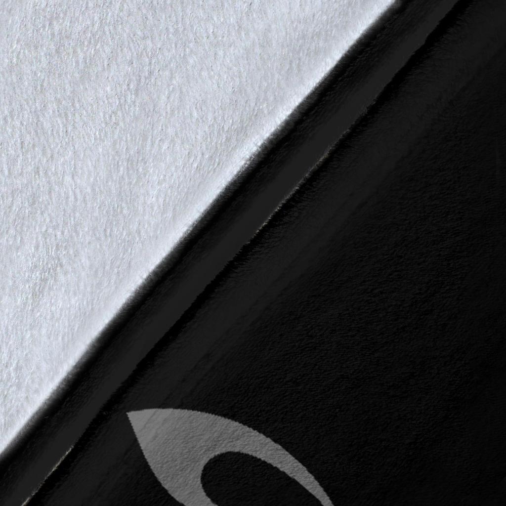 Hawaii Premium Blanket - Hawaii Turtle Plumeria Grey - Polynesian Pride