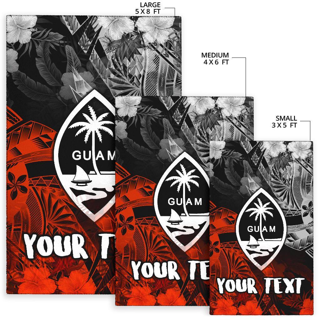 Guam Polynesian Personalised Area Rug - Vintage Polynesian - Polynesian Pride