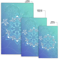 Flower Turtle Area Rug AH - Polynesian Pride