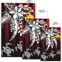 Papua New Guinea Area Rug - Vertical Stripes Style - Polynesian Pride